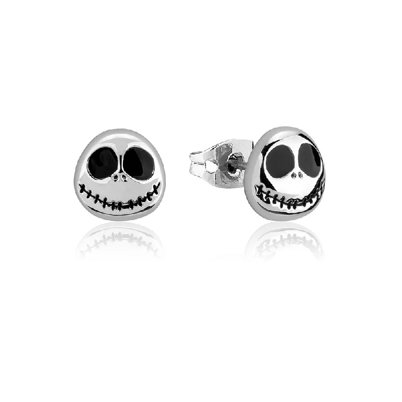 Elegant Swarovski Earrings-DISNEY The Nightmare Before Christmas Jack Skellington Stud Earrings